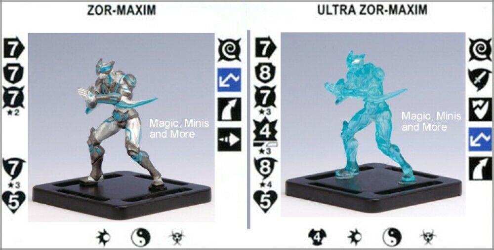 Rise - Zor-maxim #11 Ultra #12 Monsterpocalypse Series 1 Kaiju Monster Miniature