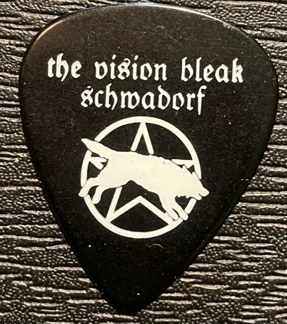 The Vision Bleak One Sided Tour Guitar Pick