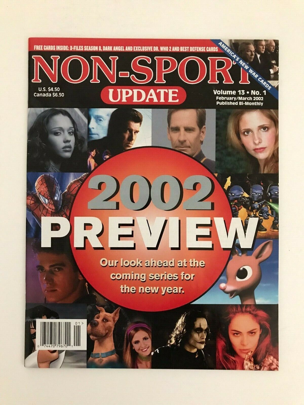 Non-sport Update: Non-sport Card Collector Magazine (vol. 13, #1; Feb/mar, 2002)