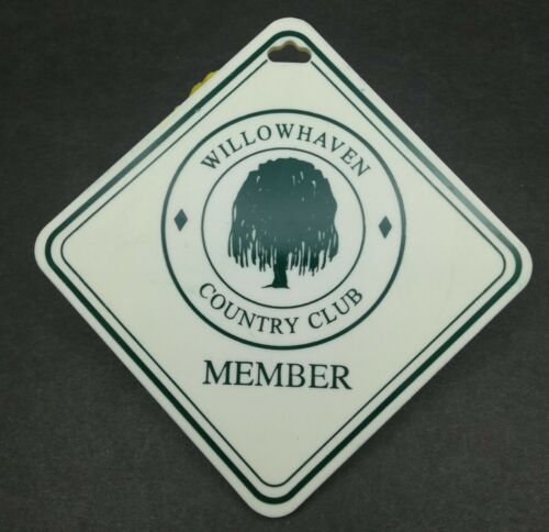 Golf Bag Tag ~ Willowhaven Country Club (umstead Pines) ~ North Carolina