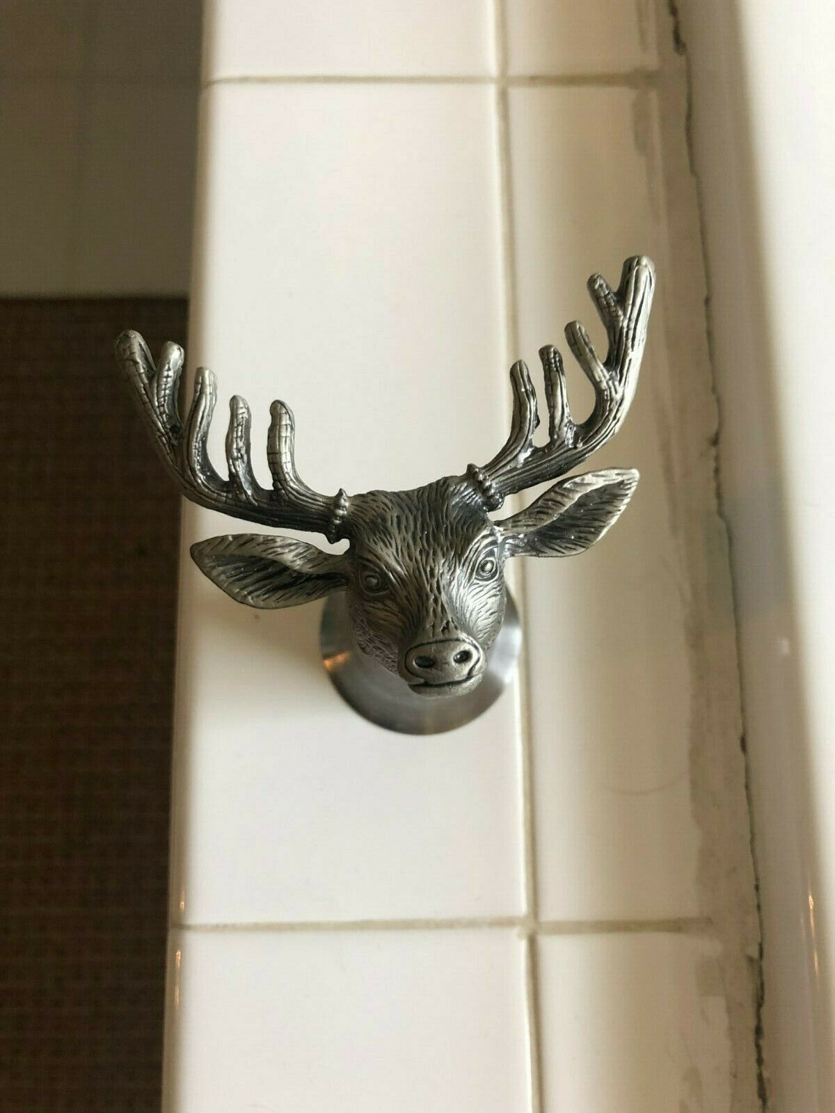 Jägermeister Deer Head Shot Glass Pewter Buck Antlers Craft Fancy