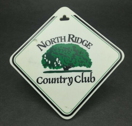 Golf Bag Tag ~~ North Ridge Country Club ~~ Fair Oaks, California