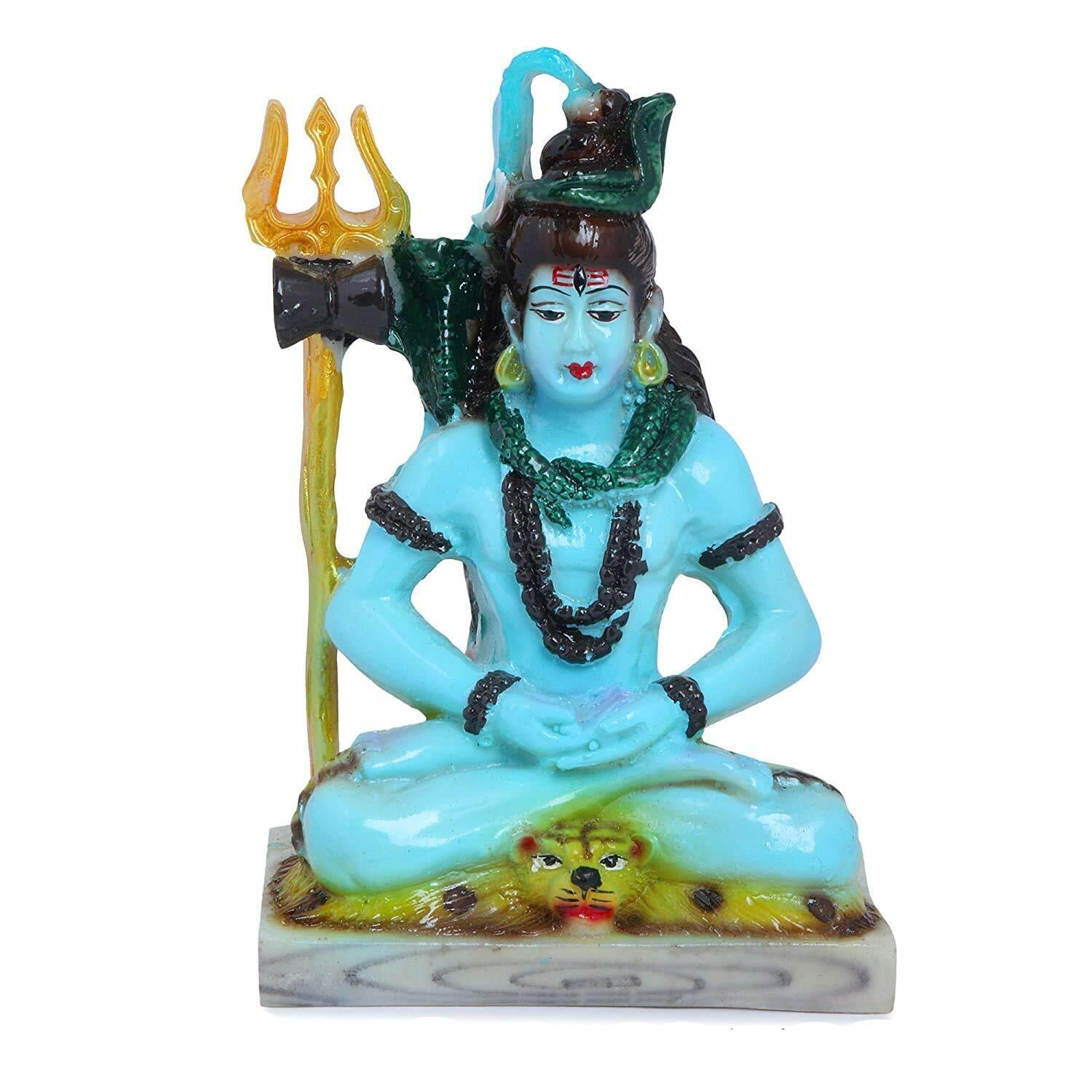 Novelty Marble God Idol Handicraft Statue Spiritual Puja Vastu Showpiece Fegurin