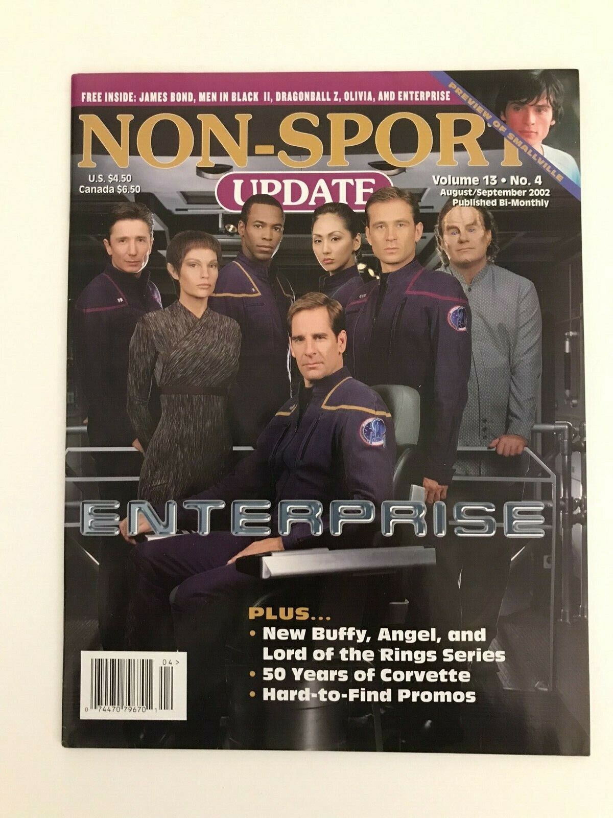 Non-sport Update: Non-sport Card Collector Magazine (vol. 13, #4; Aug/sep, 2002)