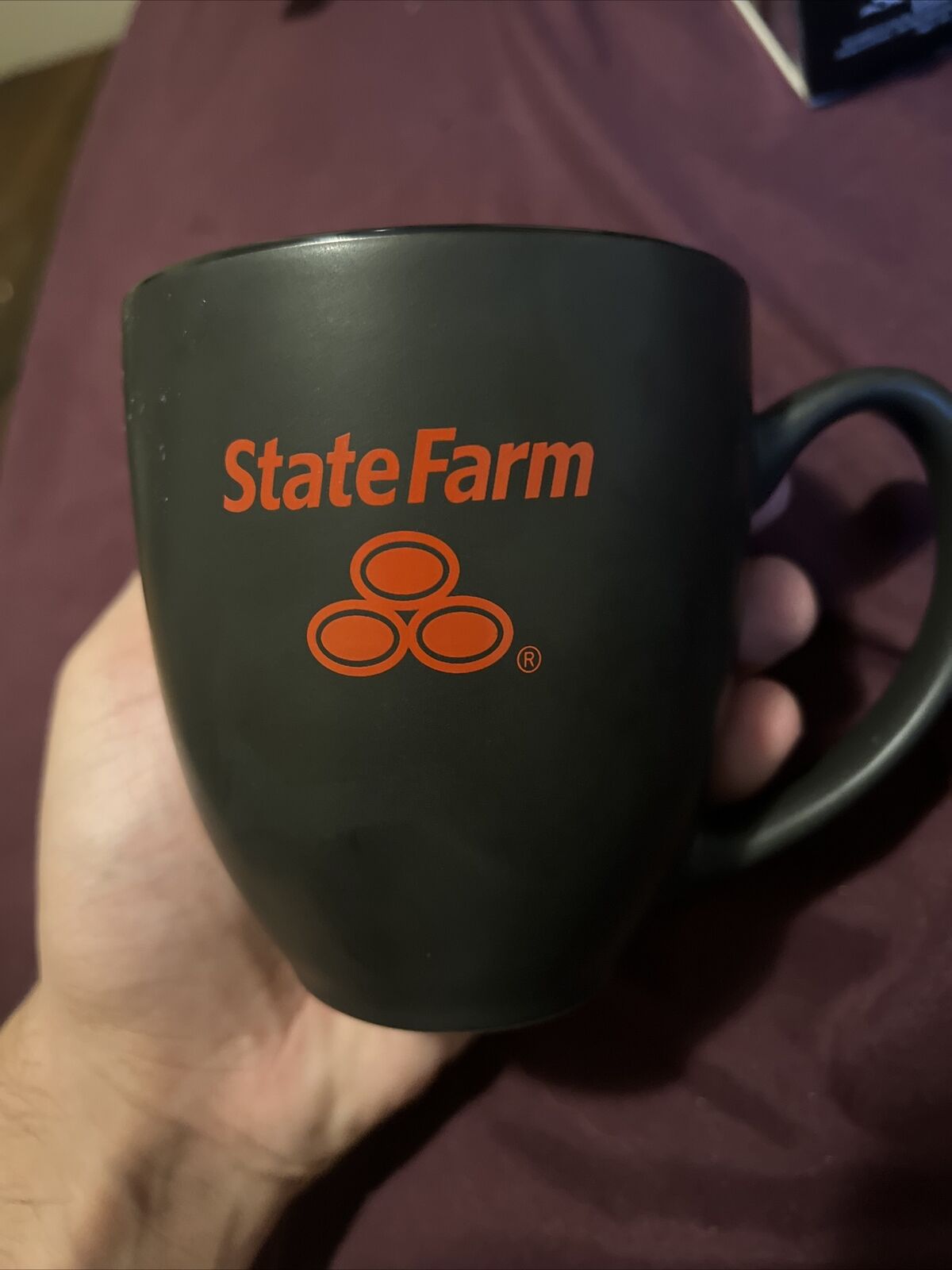 Black State Farm Mug - New