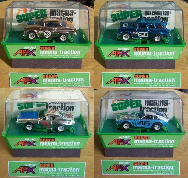 Afx Reproduction Super Magna Traction Slot Car Box Labels!!!