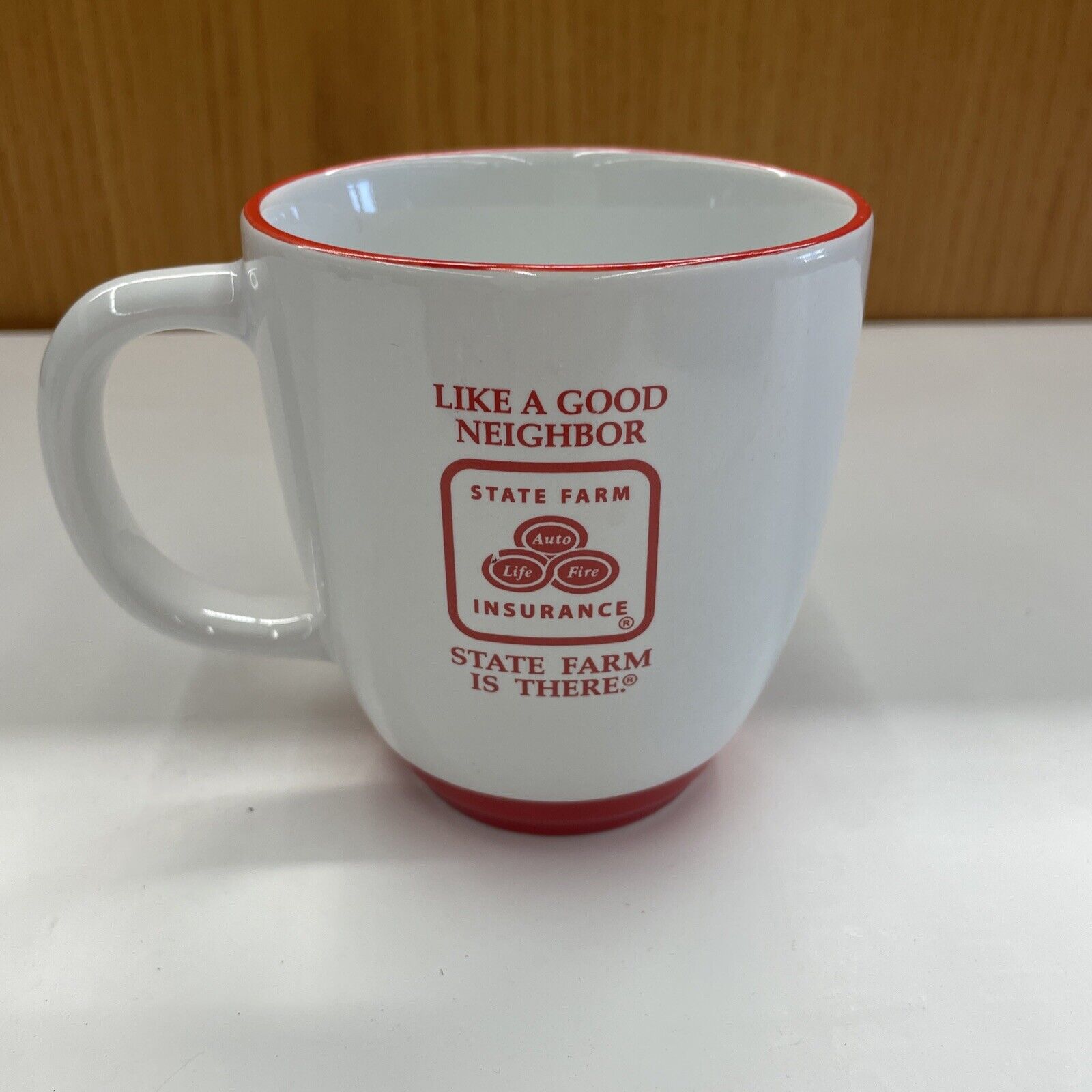 State Farm Insurance Coffee Cup Mug Vintage Double Sided