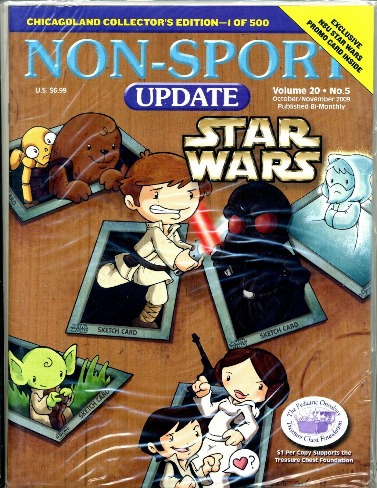 Non Sport Update Volume 20 #5 Star Wars Cover Chicagoland Collector's Edition
