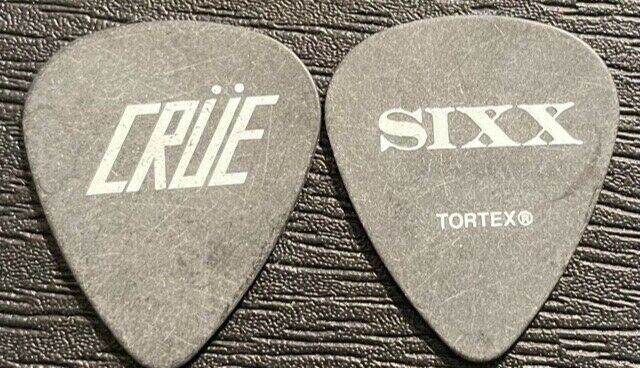 Motley Crue / Nikki Sixx Tour Guitar Pick