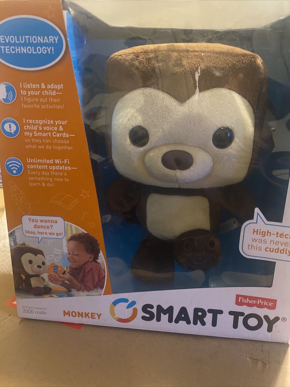 Fisher Price--smart Toy Interactive Monkey