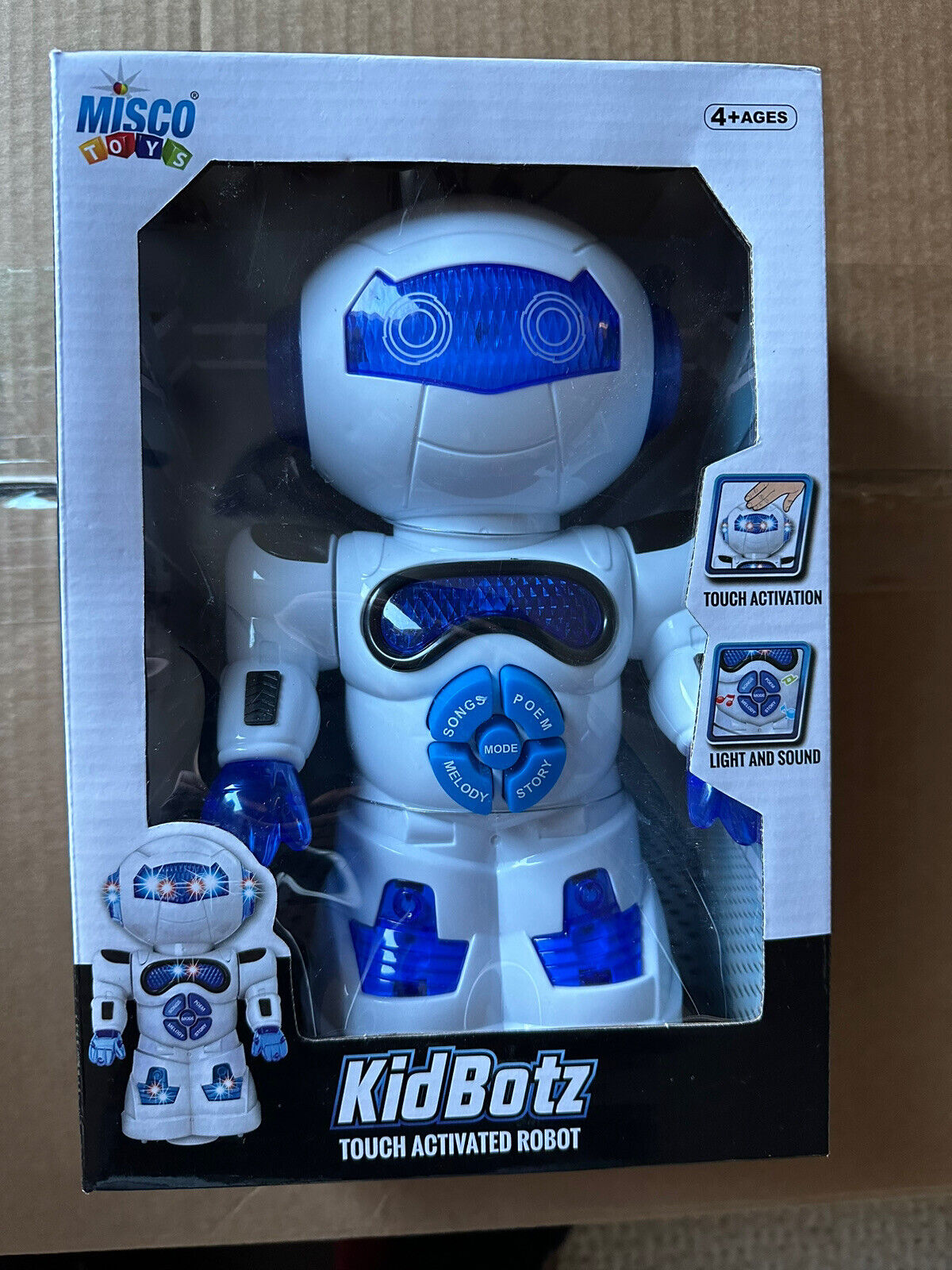 Mosco Kidbotz Touch Activated Robot