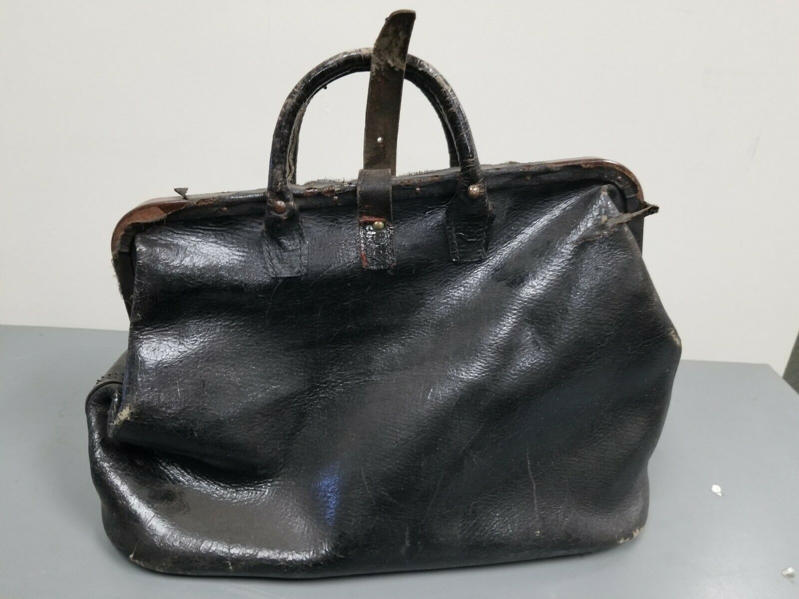 Vintage Antique Medical Bag - Used - Great For Prop