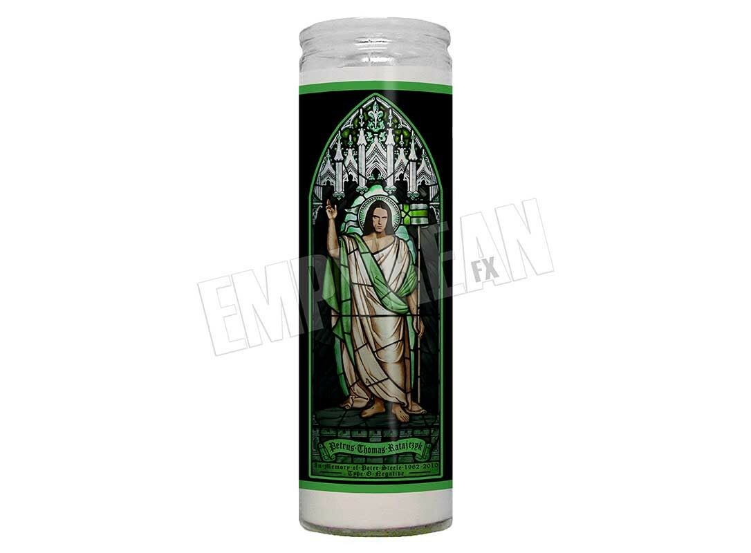 Type O Negative (peter Steele) Tribute Prayer Candle