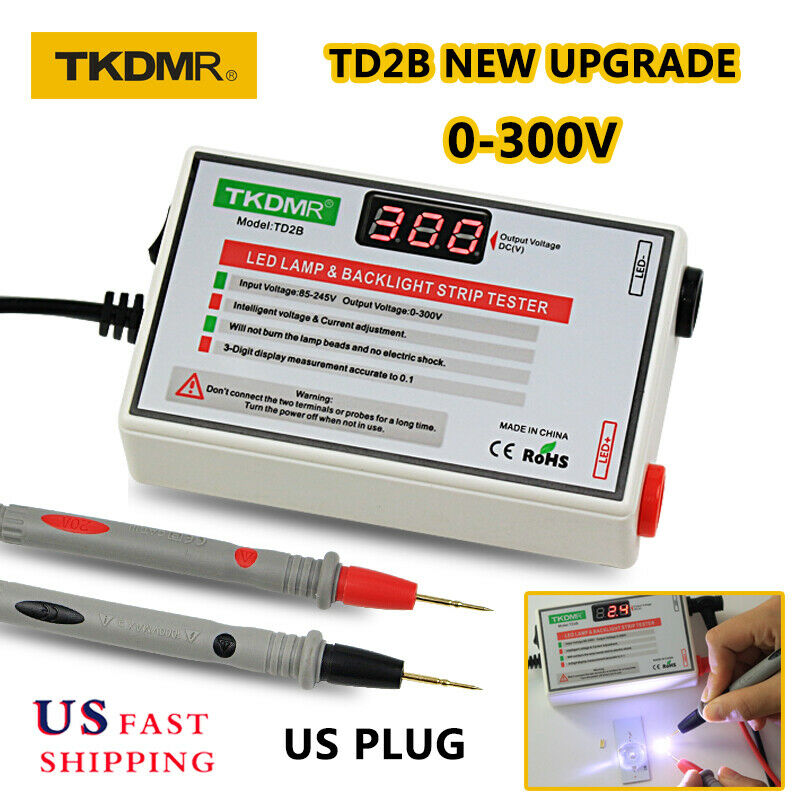 Led Tester 0-300v Output Multipurpose Led Lamp Led Tv Backlight Tester Tool